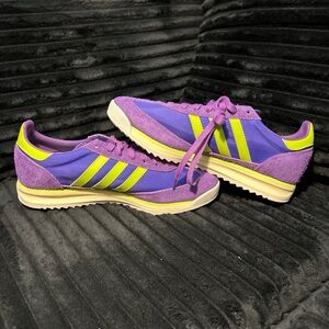 New In Box Adidas SL 72 Rs Green/purple M 11.5 W13